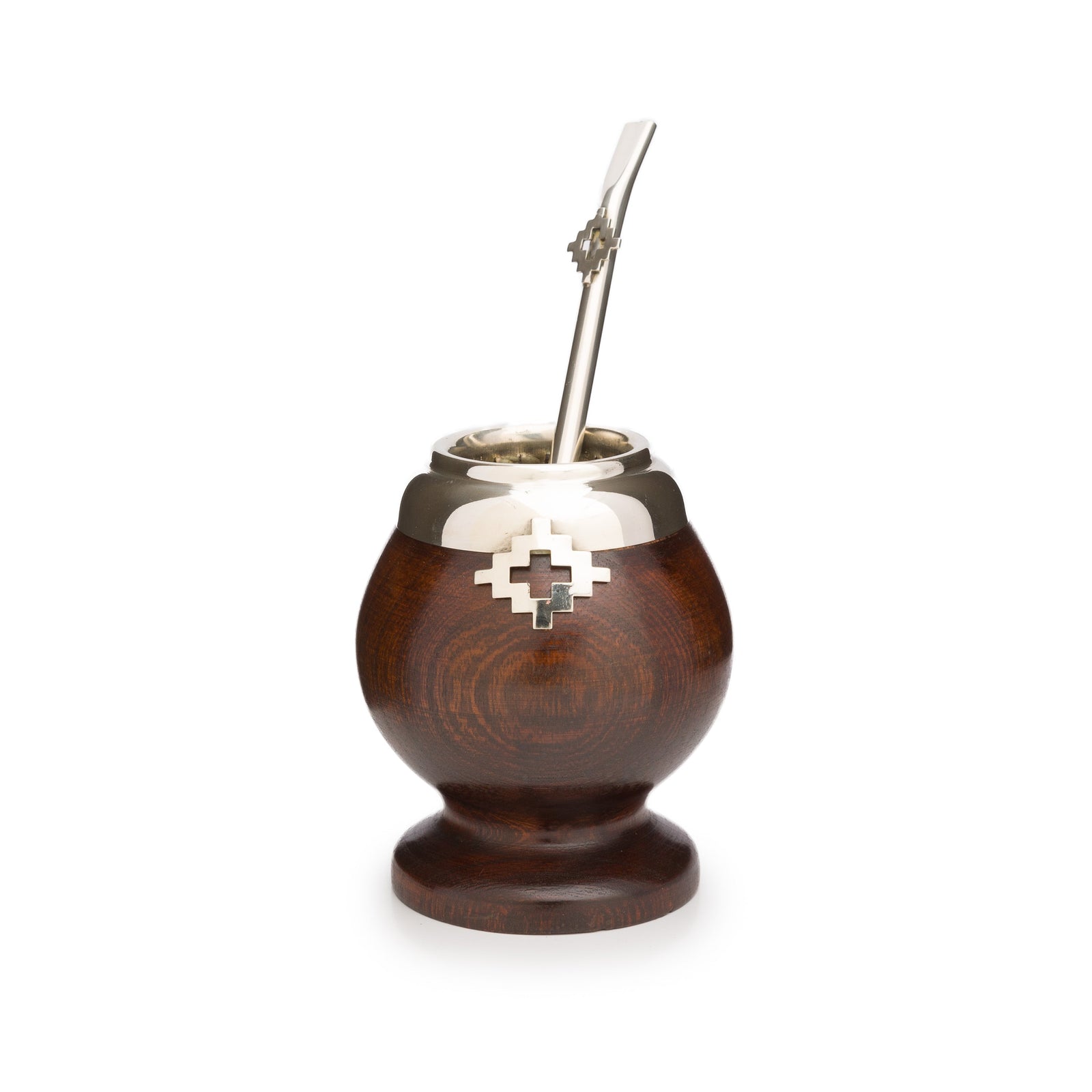 Carob Mate Cup with Straw