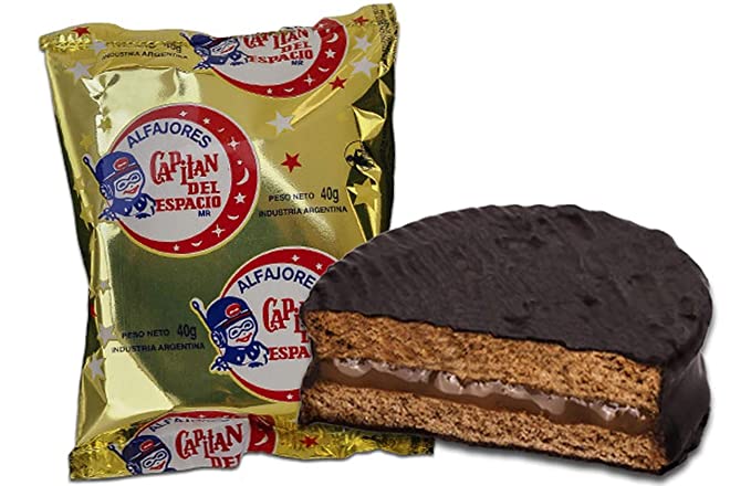 Alfajor "Capitán del Espacio" Chocolate 1u 40g / 00.08lb