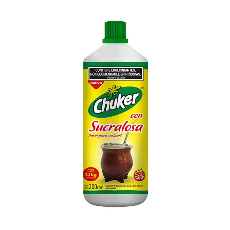 Chuker Liquid Sucralose Sweetener 200cm3