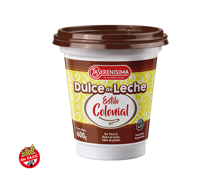 Dulce de Leche "La Serenísima" Estilo Colonial