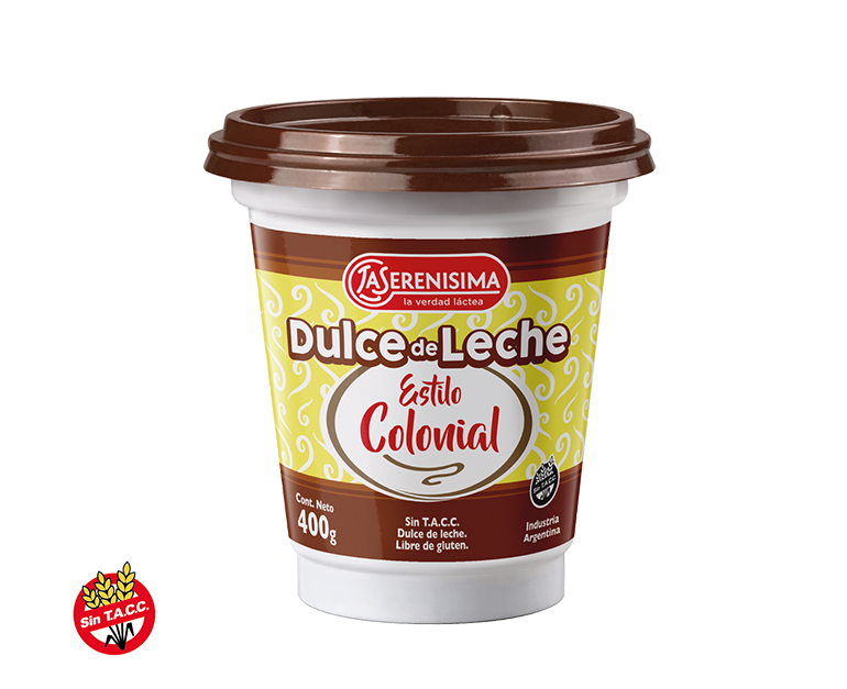 Dulce de Leche "La Serenísima" Estilo Colonial