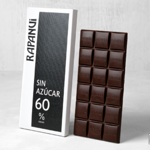 RapaNui Dark Chocolate without Sugar 80 g / 2.8 oz