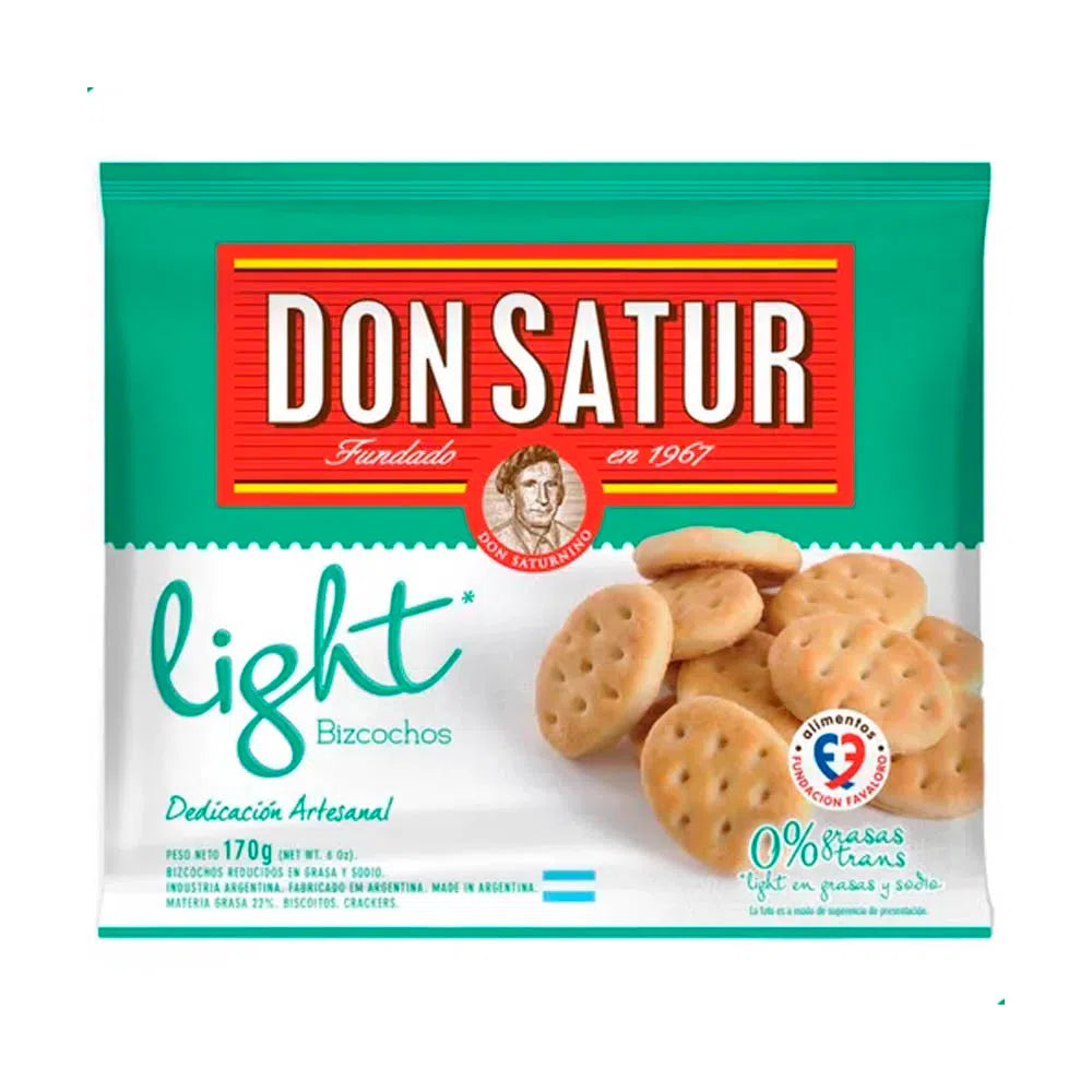 Don Satur Light Biscuits 170 Gr