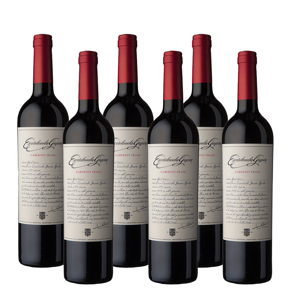 Escorihuela Gascon Cabernet Franc 750 ml (box of 6 bottles)