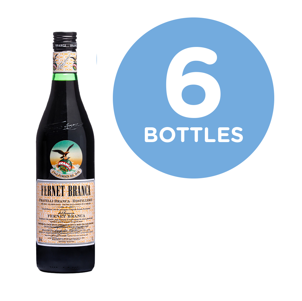 Fernet Branca 750ml (buying 6)