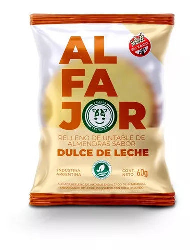 Vegan Alfajor - Dulce de Leche By Felices Las Vacas x12 Units