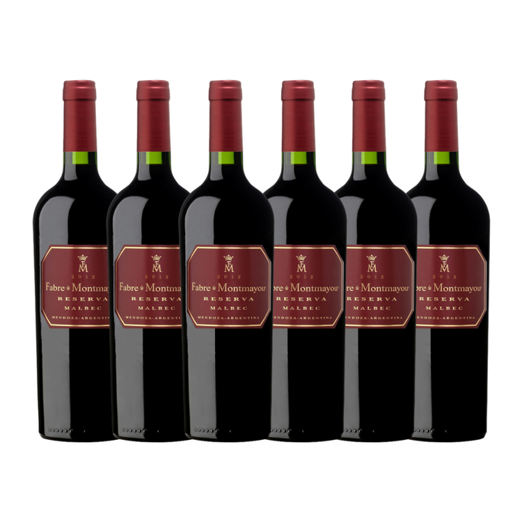 Fabré Montmayou Reserve Malbec 750 ml (6 Bottles)