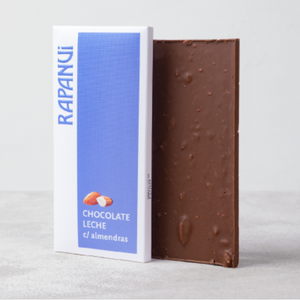 RapaNui Milk Chocolate With Almonds 100 g / 3.5 oz