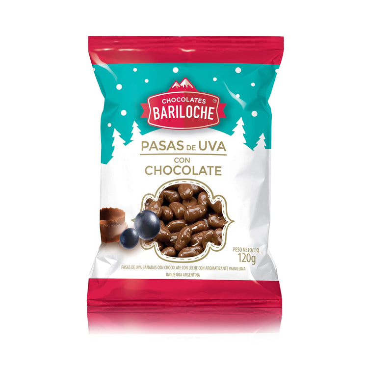 Bariloche Classic Milk Chocolate-Covered Raisins 120 g / 4.23 oz