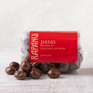 RapaNui Raisins Dipped in Milk Chocolate 100 g / 3.5 oz