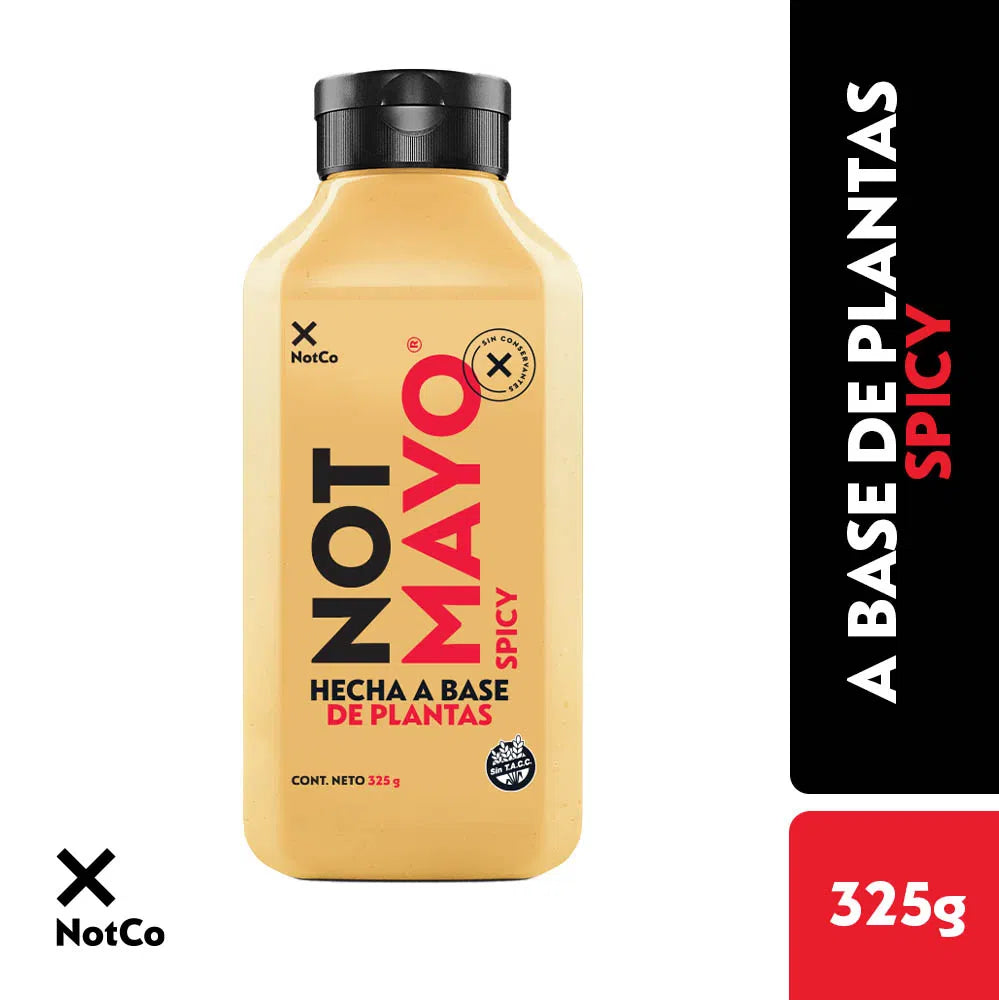 NotCo Dressing Not Mayo Spicy Mayonnaise Made from Plants, 325 g / 11.46 oz