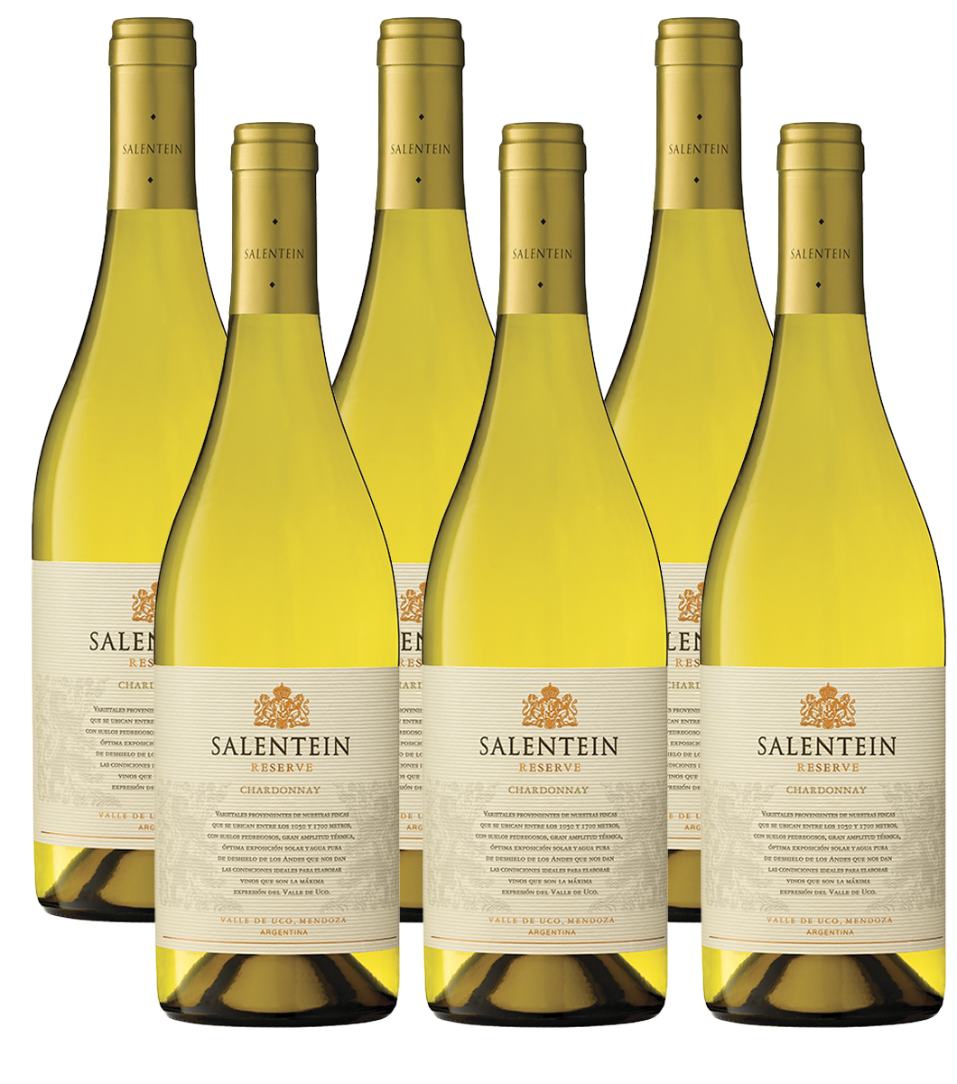 Salentein Reserve Chardonnay 750 ml (6 Bottles)