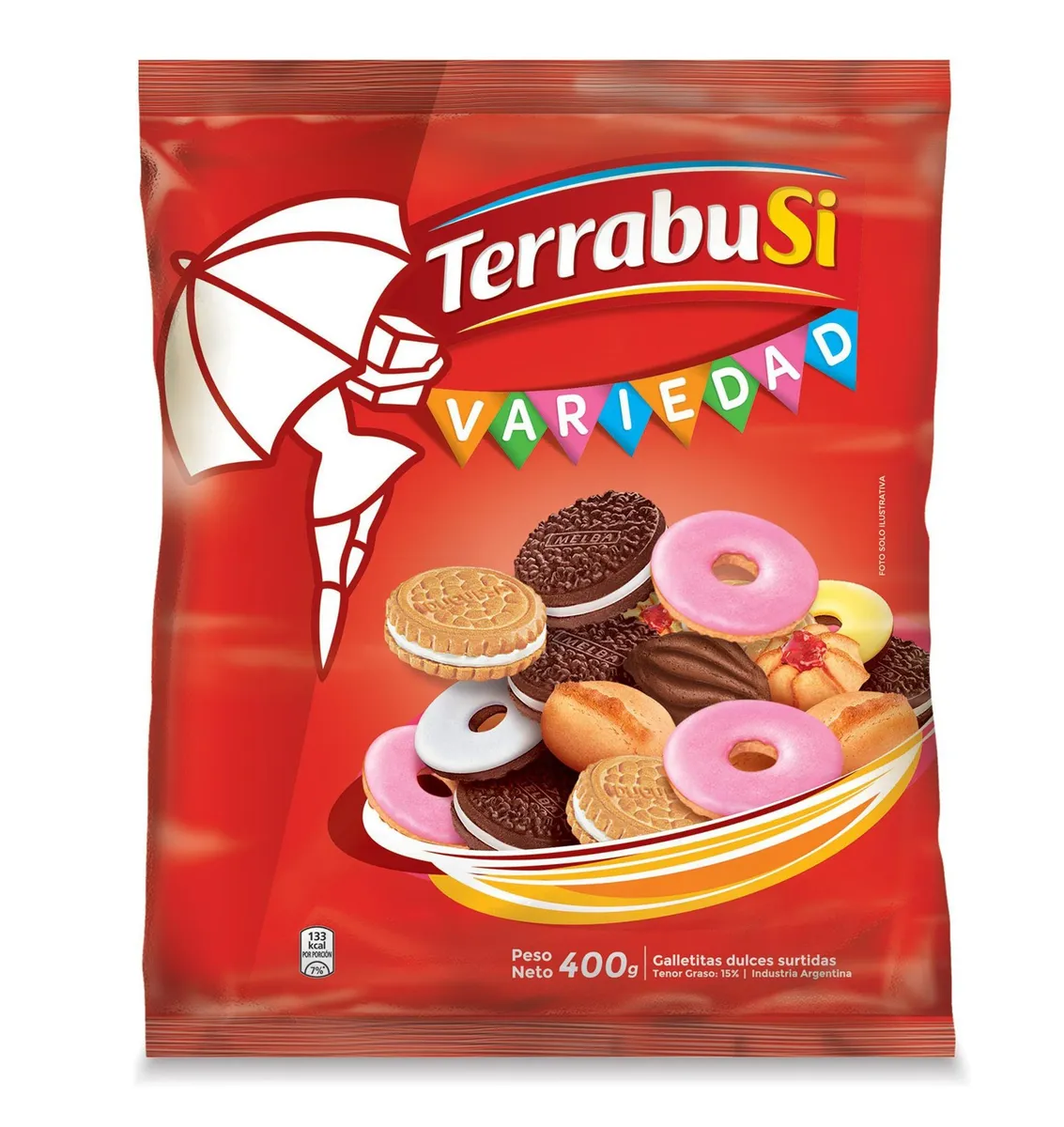 Galletitas "Terrabusi" Variedad 390g