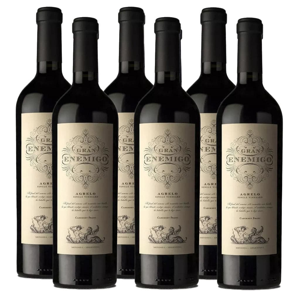 Gran Enemigo Agrelo Cabernet Franc 750 ml (box of 6 bottles)