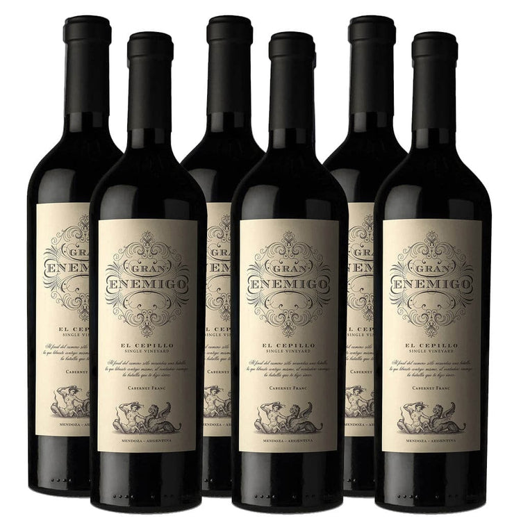 Gran Enemigo El Cepillo Cabernet Franc 750 ml (box of 6 bottles)