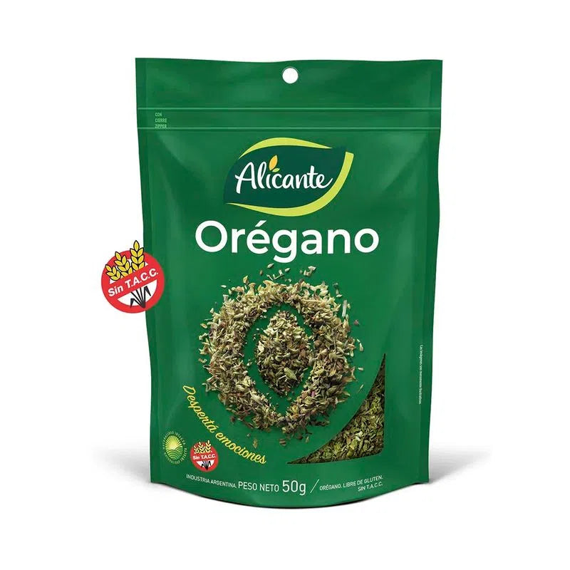 Alicante Oregano Spice 50 g / 1.76 oz zipper pouch