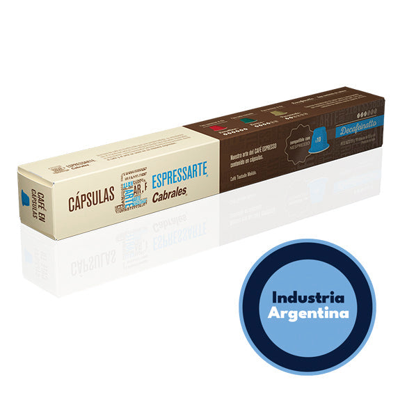 Cabrales Espressarte Decafeinatto Coffee Capsules 55g