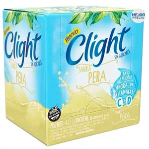 Clight Powdered Juice Pear Flavor Sugar Free (box of 20) 160 g / 5.6 oz