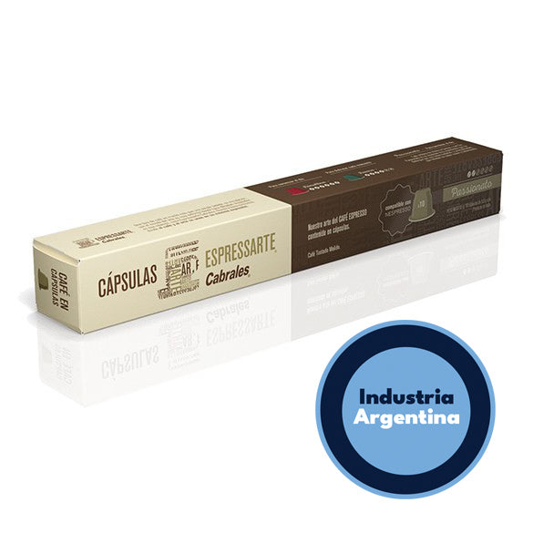 Cabrales Espressarte Passionato Coffee Capsules 55g