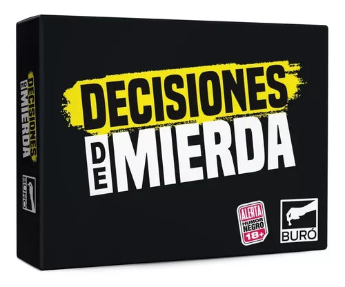 Decisiones de Mierda Card Game by Buró