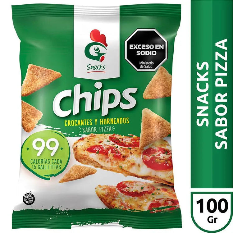 Gallo Snacks Pizza Flavor made with Rice 100 g / 3.5 oz