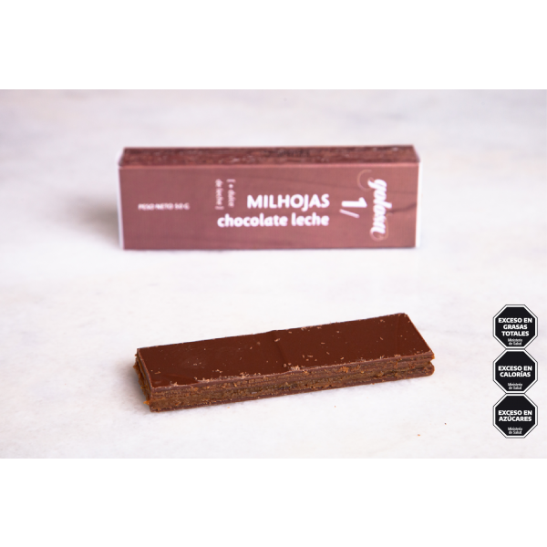 RAPANUI Golosa 1 - Milk Chocolate Millefeuille 50 g / 1.76 oz