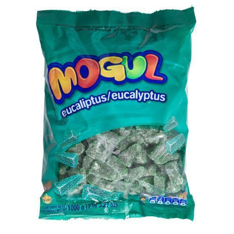 Arcor Mogul Gomitas Eucalyptus Candies Gummies Bag of 1 kg / 2.2 lb