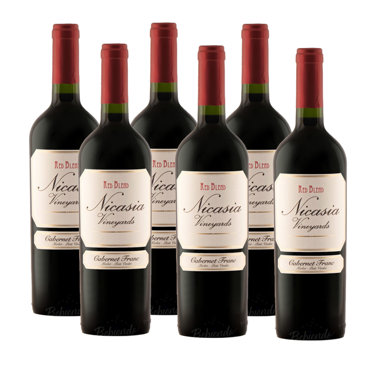 Nicasia Red Blend Cabernet Franc by Bodega Catena Zapata 750 ml (box of 6 bottles)