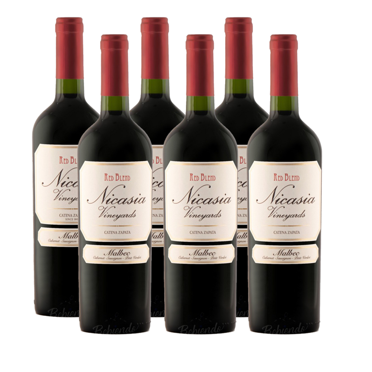 Nicasia Red Blend Malbec by Bodega Catena Zapata 750 ml (box of 6 bottles)