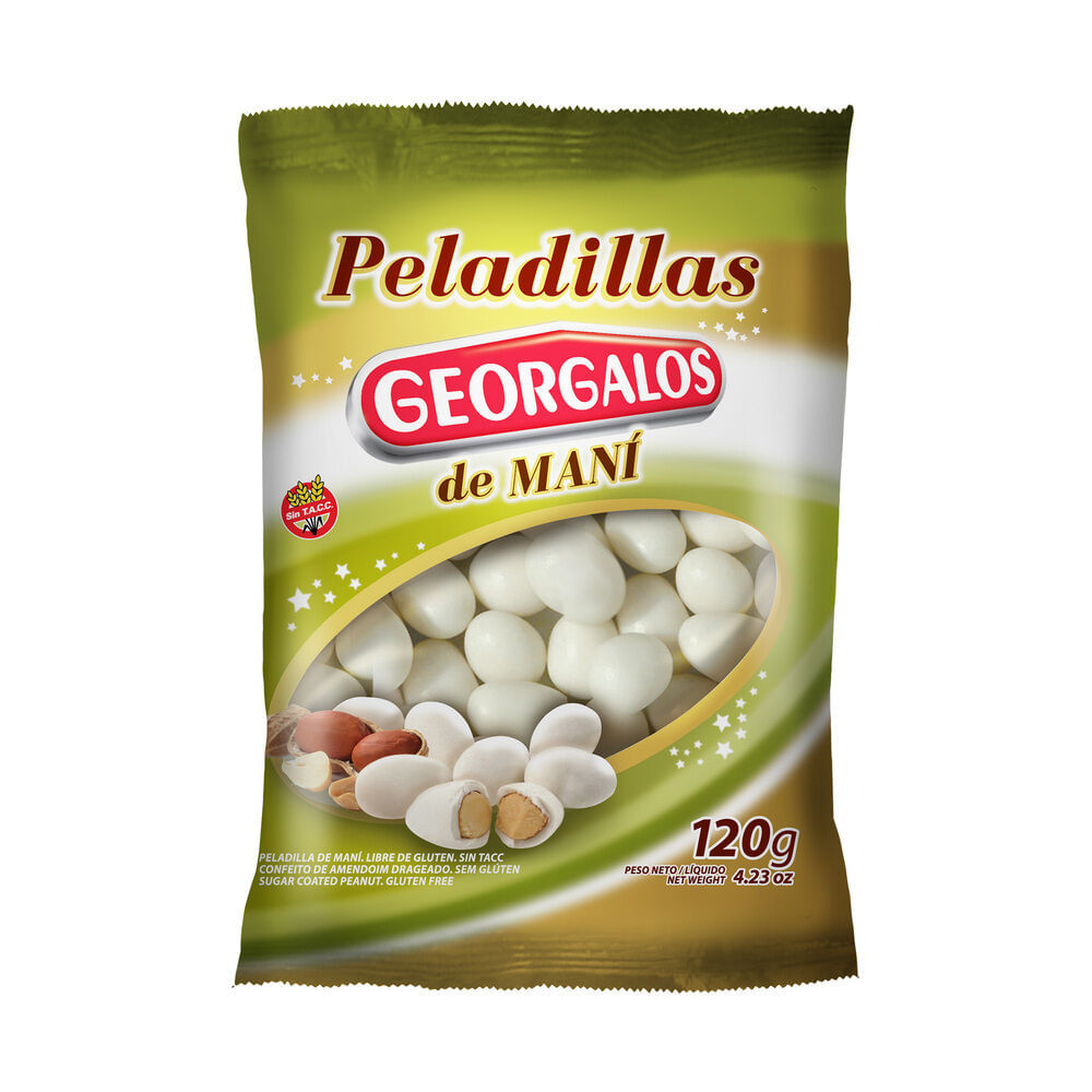 Peladillas Georgalos Sugar Coated Peanuts 120g