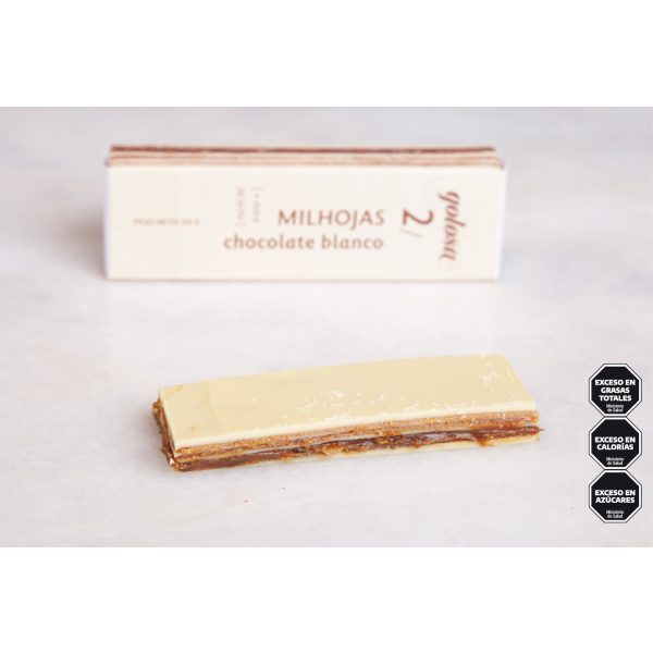 RAPANUI Golosa 2 - White Chocolate Millefeuille 50 g / 1.76 oz