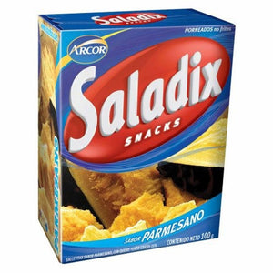 Saladix Parmesan Cheese Snacks, Baked Not Fried, 100 g / 3.5 oz