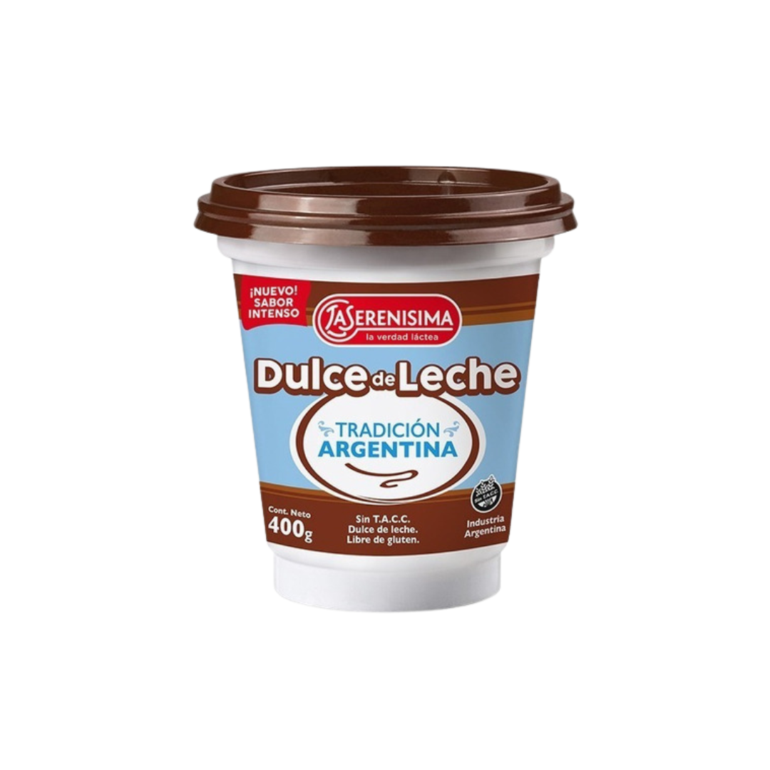 Dulce de Leche "La Serenísima" Tradición Argentina 400g. / 0.88lb.