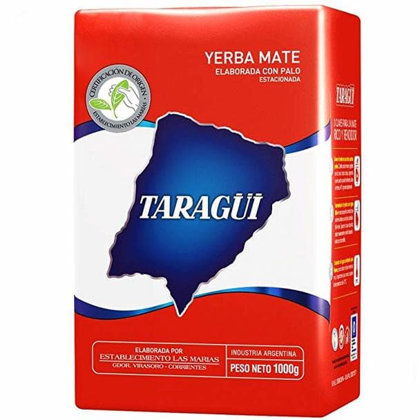 Taragüi Yerba Mate Classic Flavour (with Stems) from Las Marías 1 kg / 2.2 lb