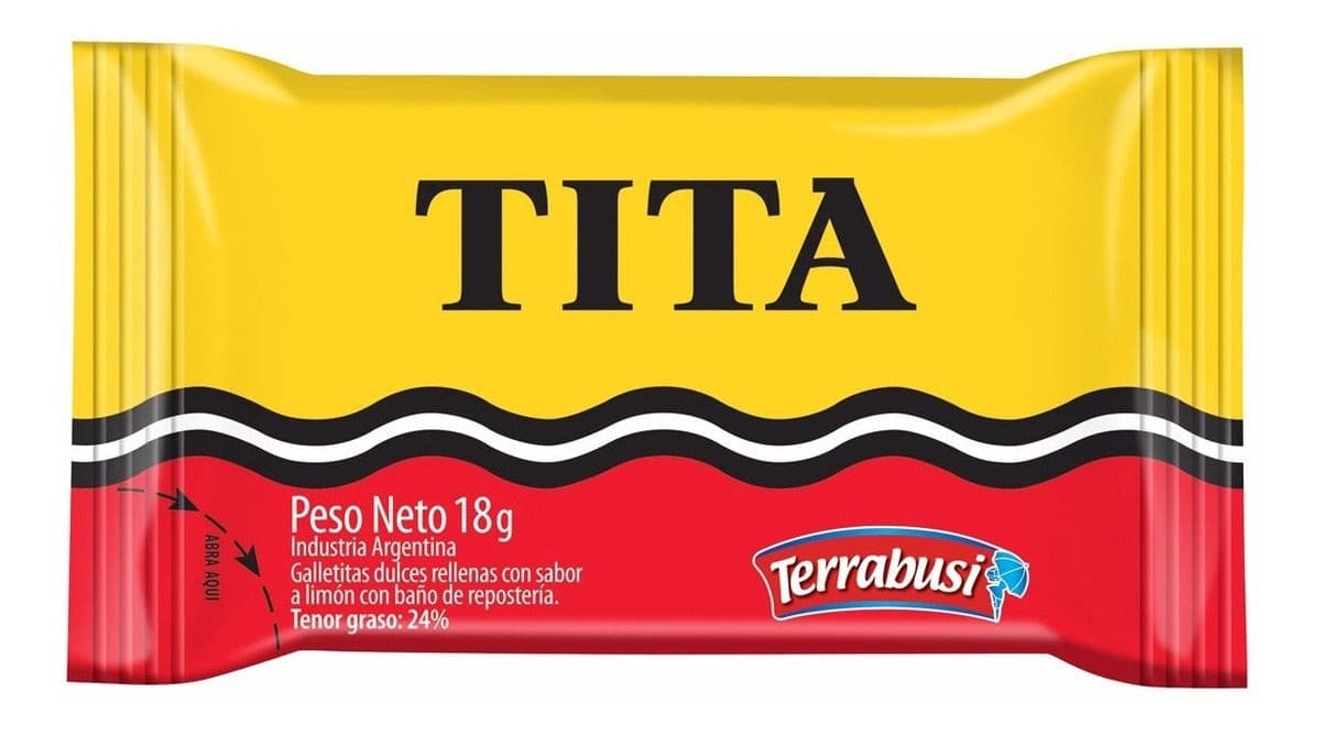 Tita Chocolate Coated Cookie Family Box 18 g / 0.63